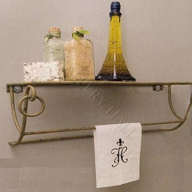 Wrought Iron Wall Shelf