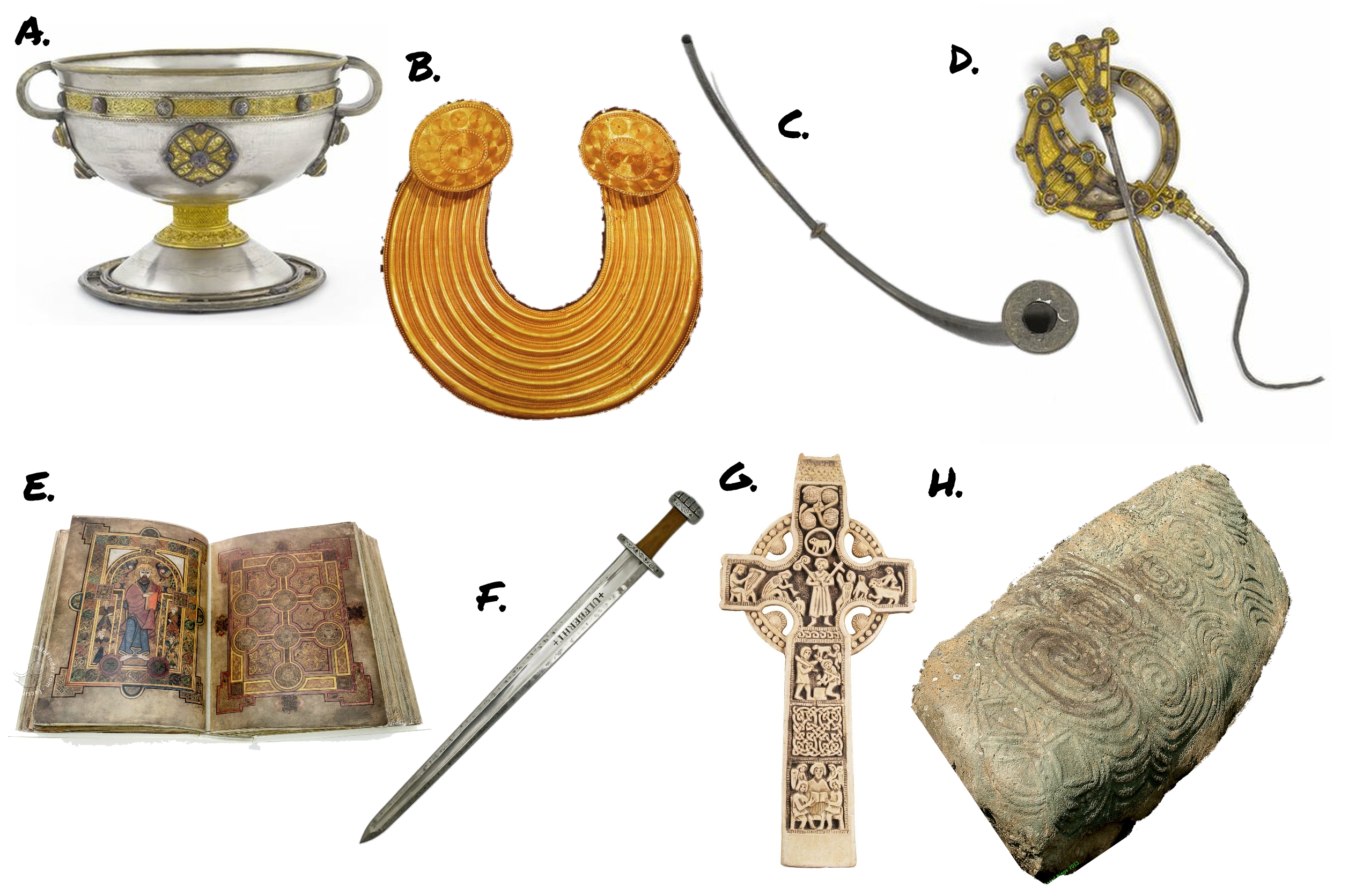 Visual Ireland Ancient Art MALLEYMAN