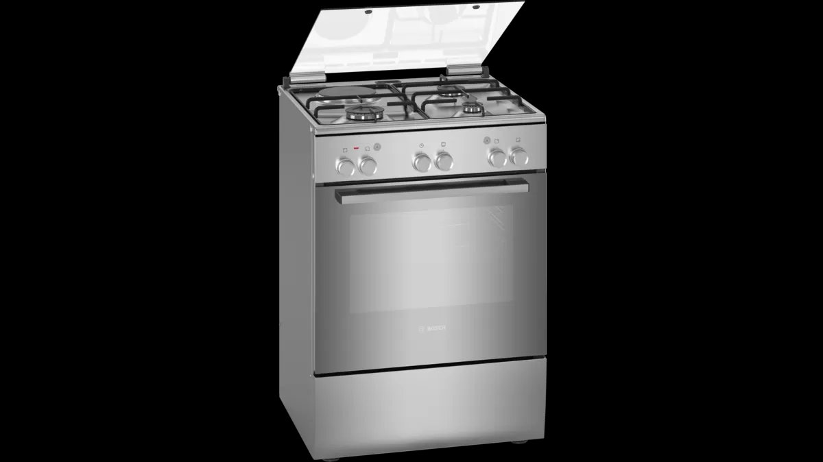 BOSCH Freestanding gas cooker Stainless steel HGA120F50S Mall For Needs