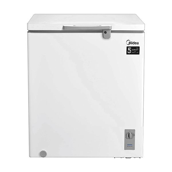 Midea HS131CN Chest Freezer 100Litre White Mall For Needs