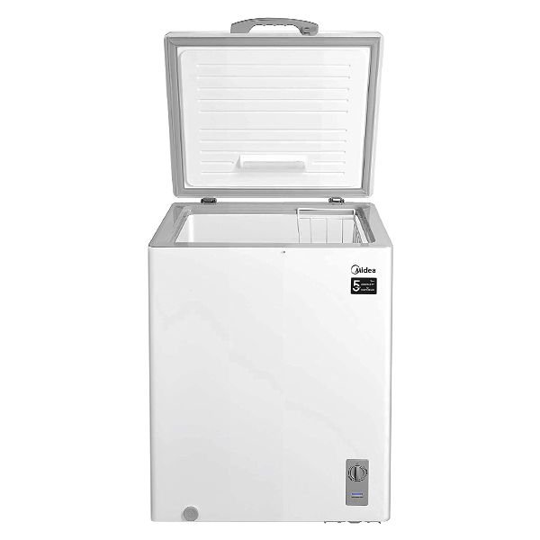 Midea HS131CN Chest Freezer 100Litre White Mall For Needs