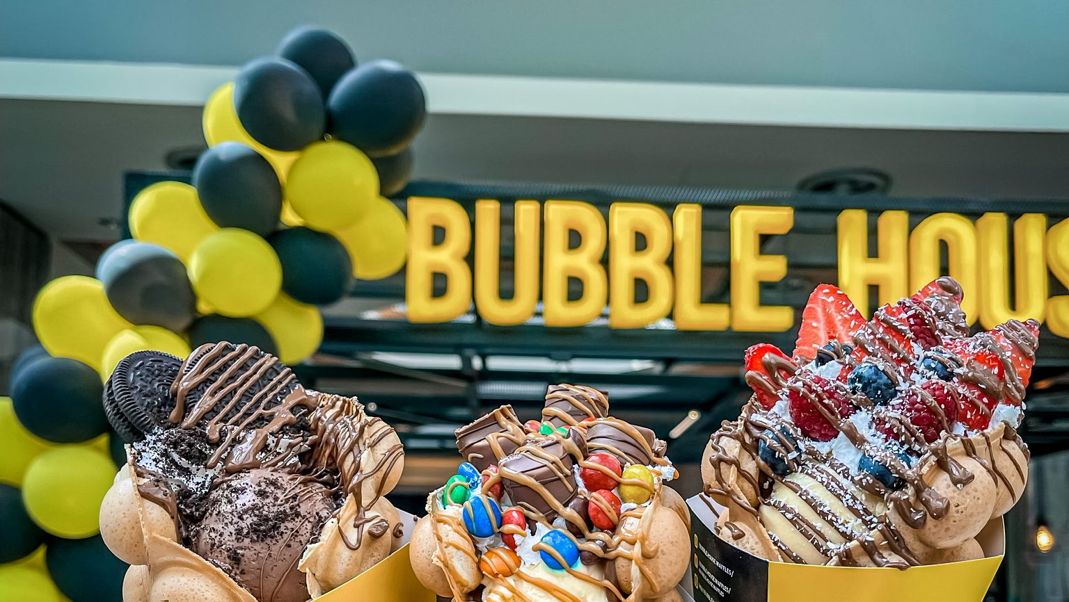 Bubble House Waffles Mall of Sofia