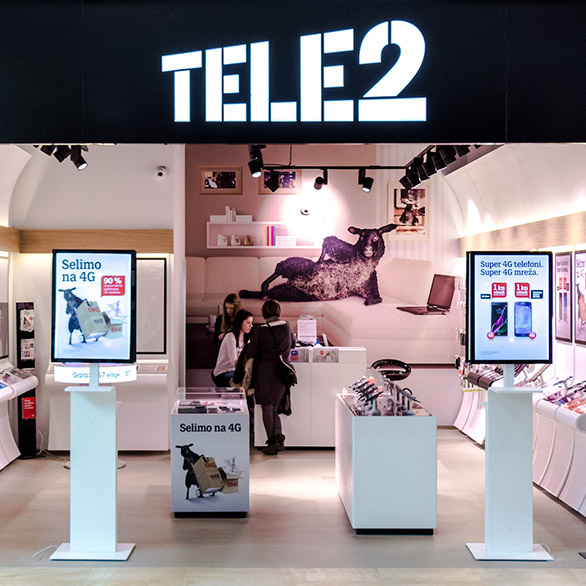 Tele2 | Mall of Split