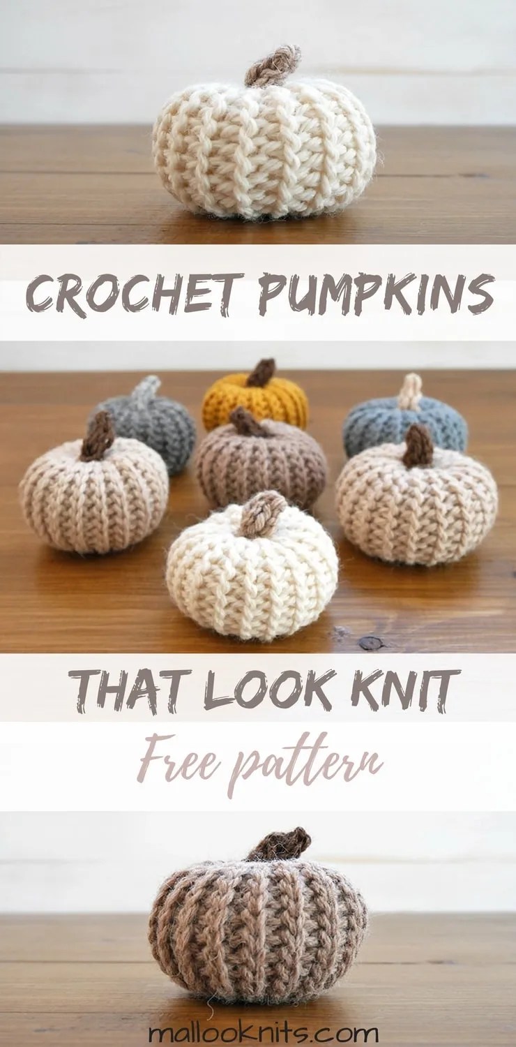 Kits & How To Craft Supplies & Tools Crochet Pumpkins Pattern Pumpkin