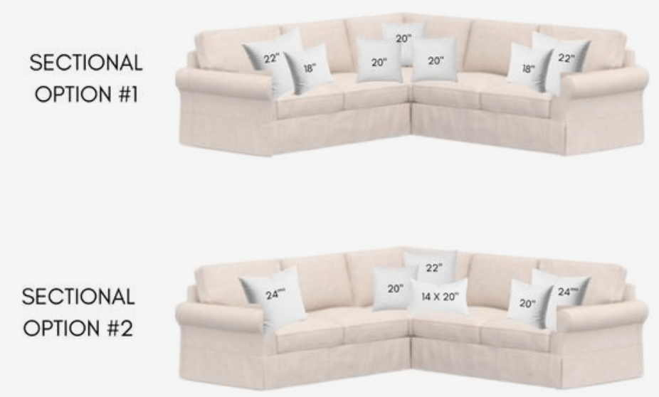 Throw Pillows For Couches & Beds Here Are The Sizes To Buy