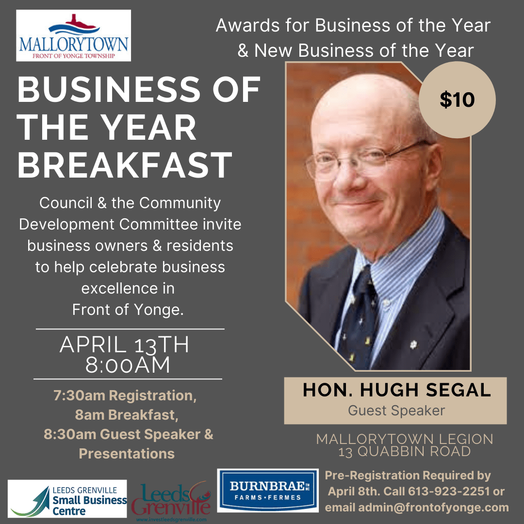 Business of the Year Breakfast MALLORYTOWN