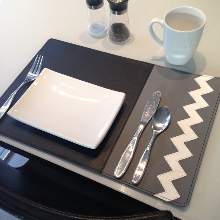 Leather Placemats / Set of 8