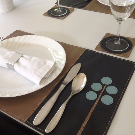 The Story of our NEW Leather Placemats