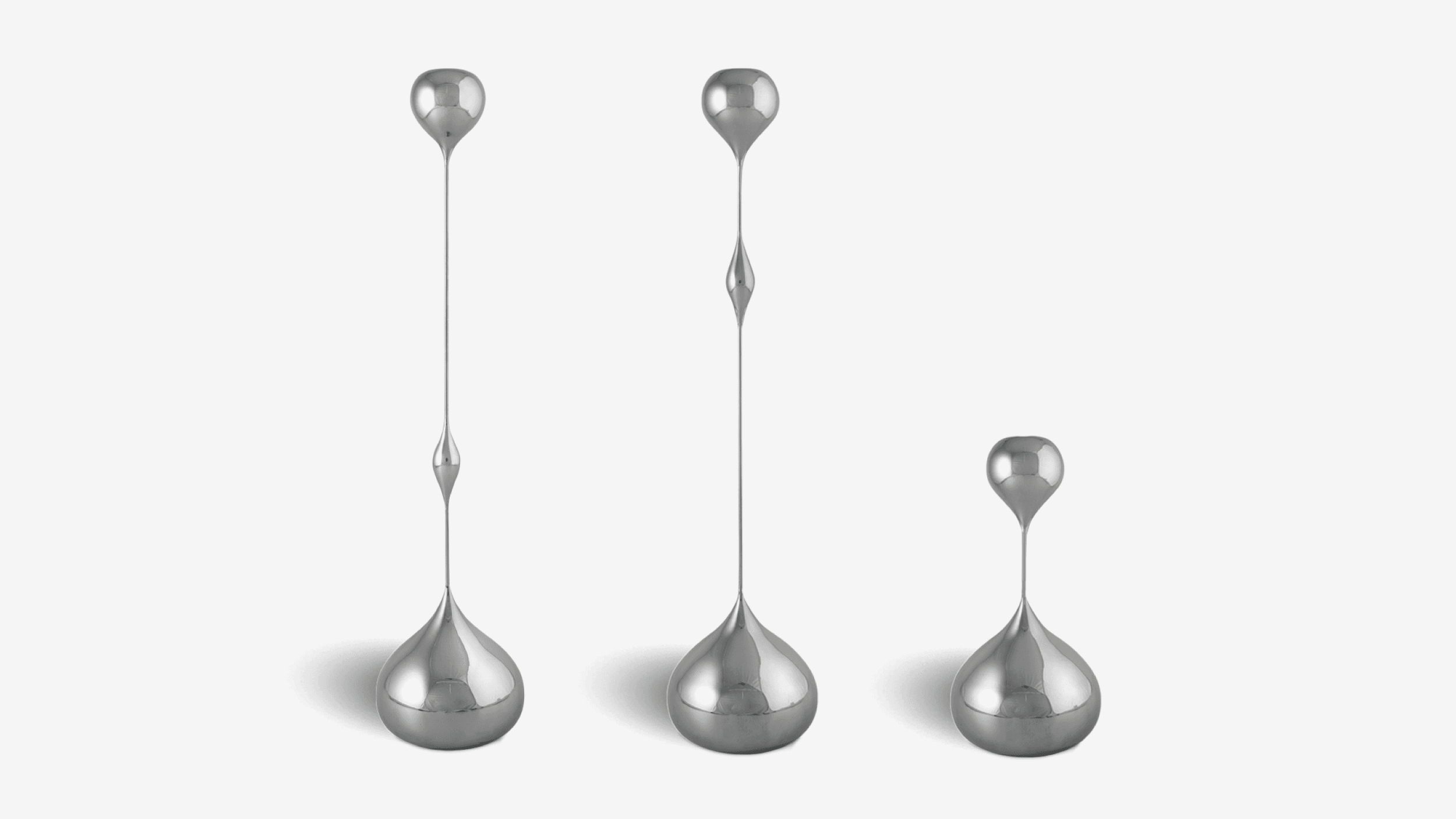 ljusstake klong Candlestick Tender Low, 15 Cm - Malmstenbutiken