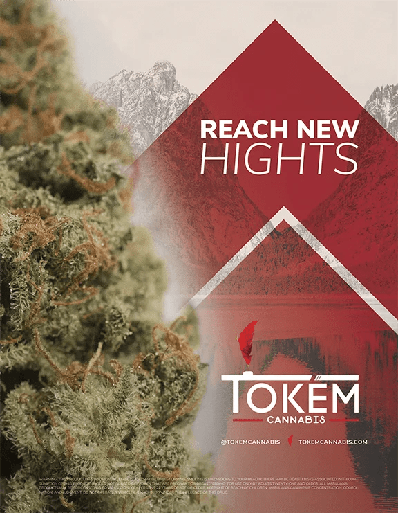 Tokem Cannabis Branding by Malolo Suquamish, WA
