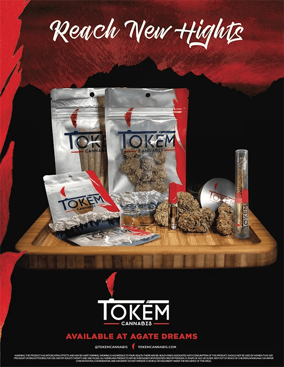 Tokem Cannabis Branding by Malolo Suquamish, WA