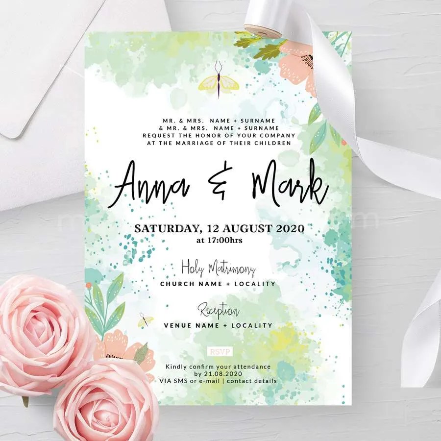 Wedding 2 Invitation