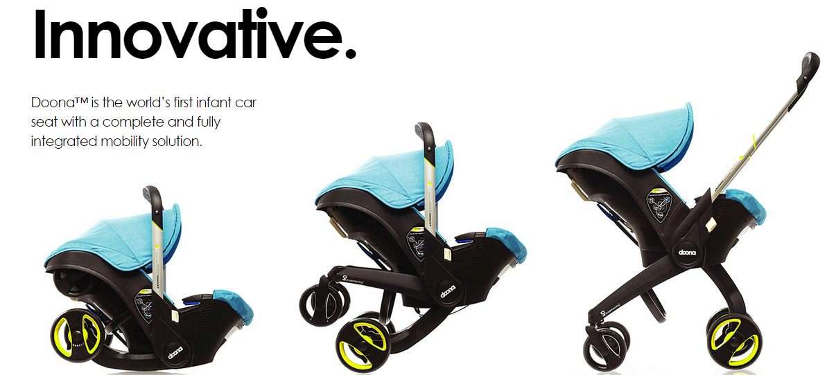 Buy the award winning DOONA car seat at a special introductory price at