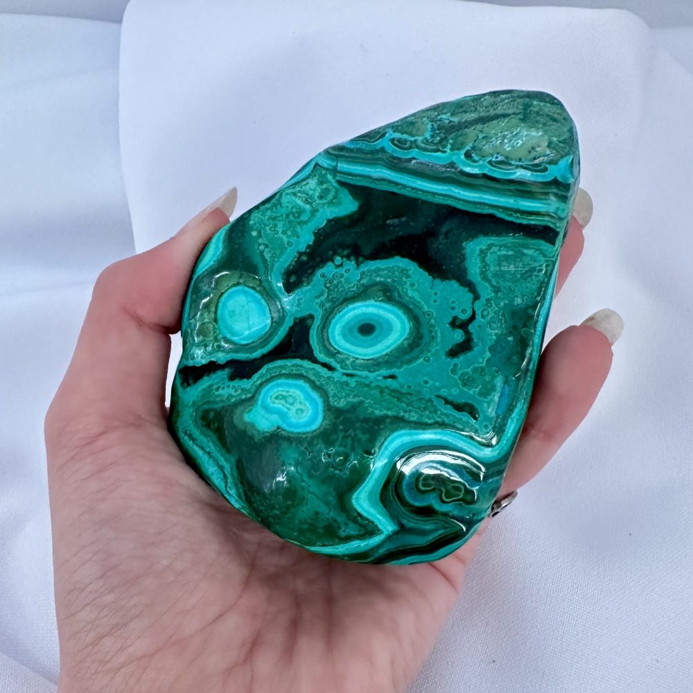 Malacholla Polished Freeform 9cm Malta Stone by Strata Designs Ltd