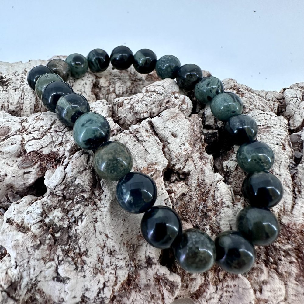 Kambaba Jasper Elastic Bracelet Malta Stone by Strata Designs Ltd