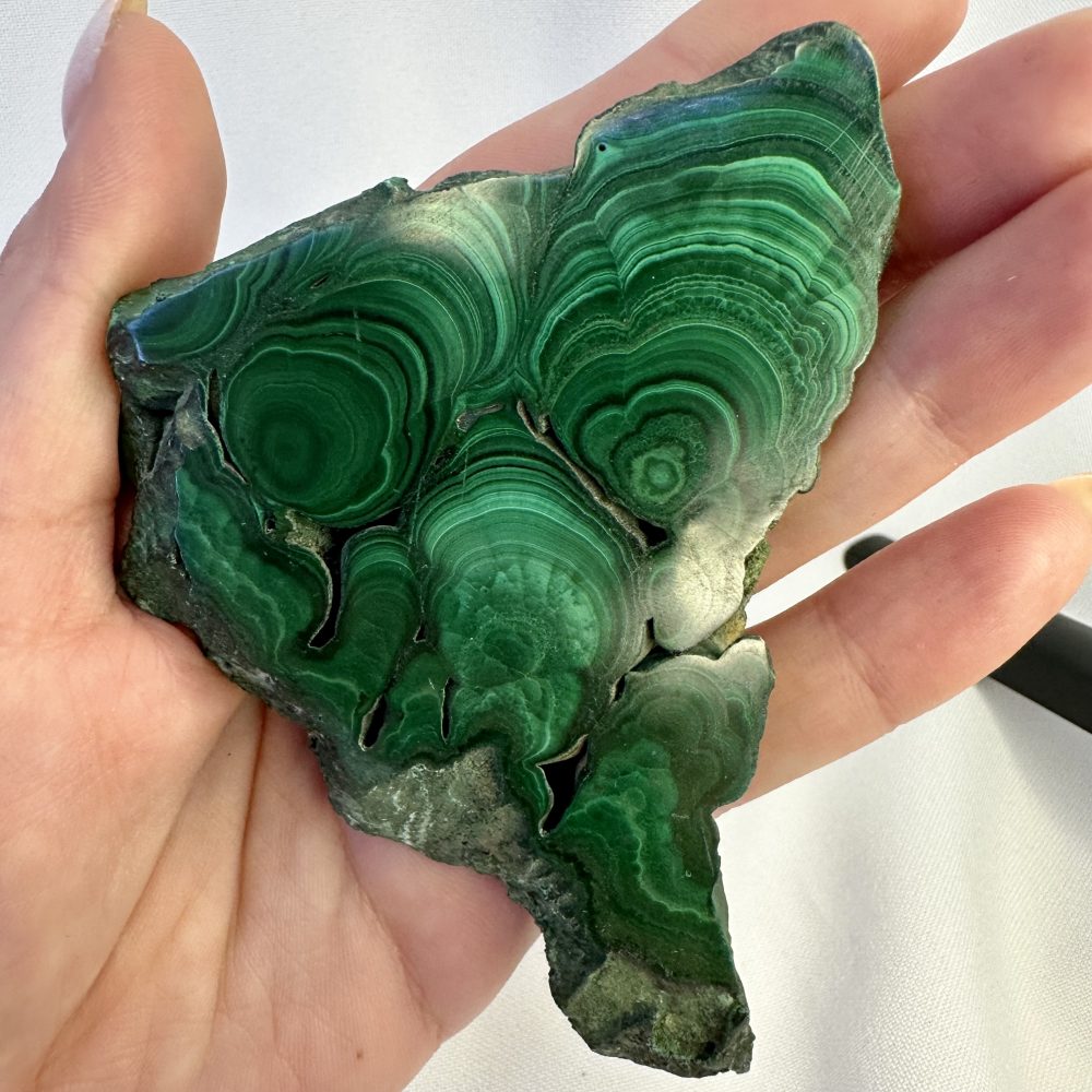 Malachite Polished Specimen Origin Congo Malta Stone by Strata