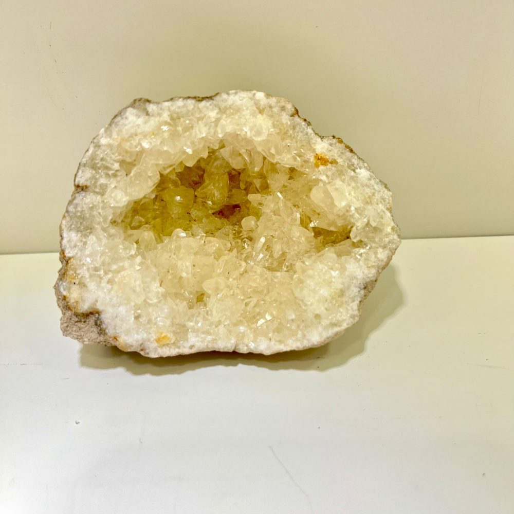 Calcite Geode Malta Stone by Strata Designs Ltd