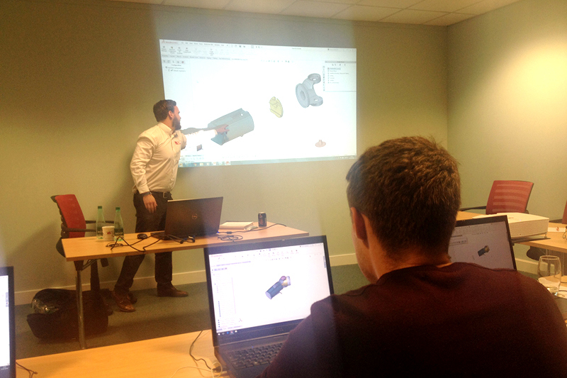 Apprentice Engineer on course at NT CADCAM Malton Plastics