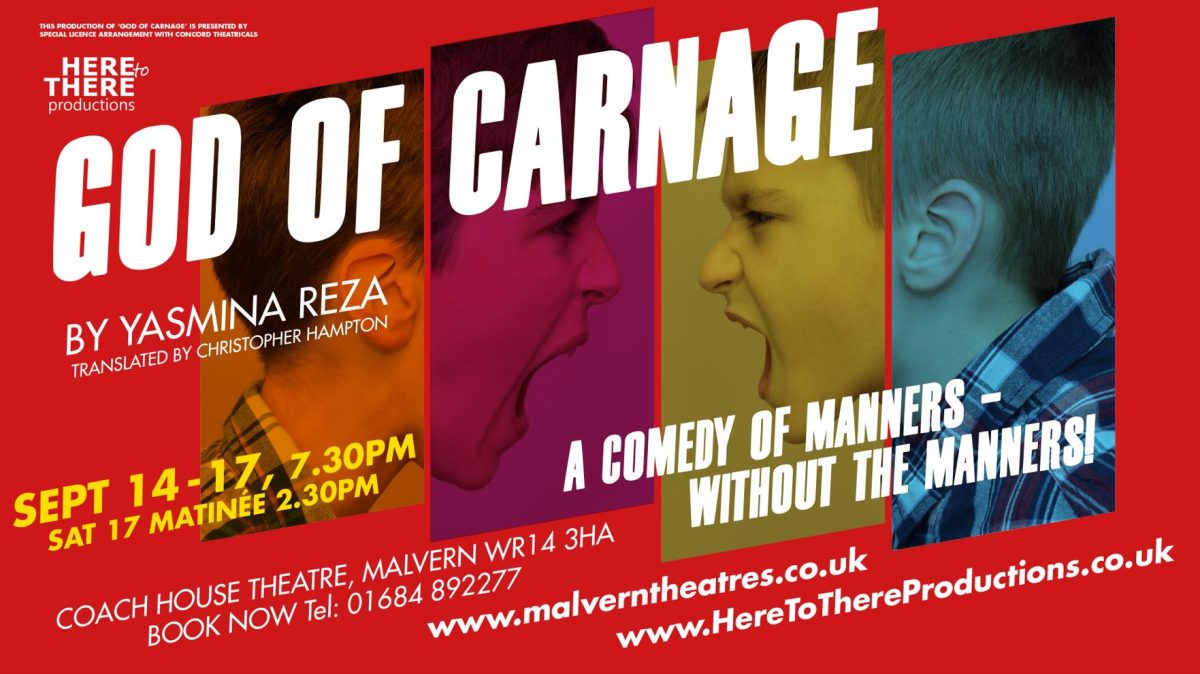 Ludlow theatre company creates Carnage at Coach House Theatre The