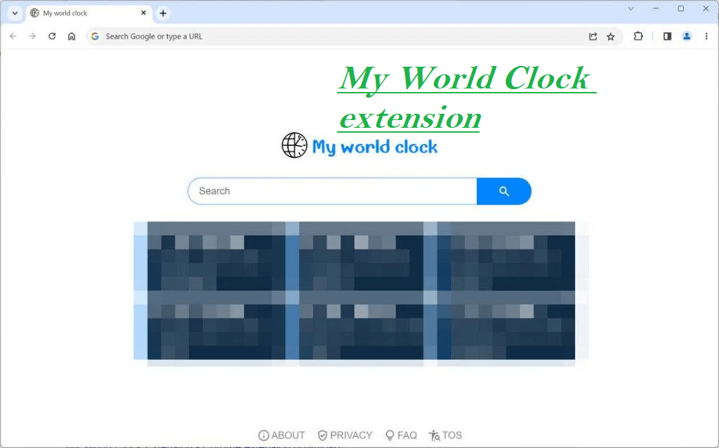 How to Remove My World Clock extension Malware Guide