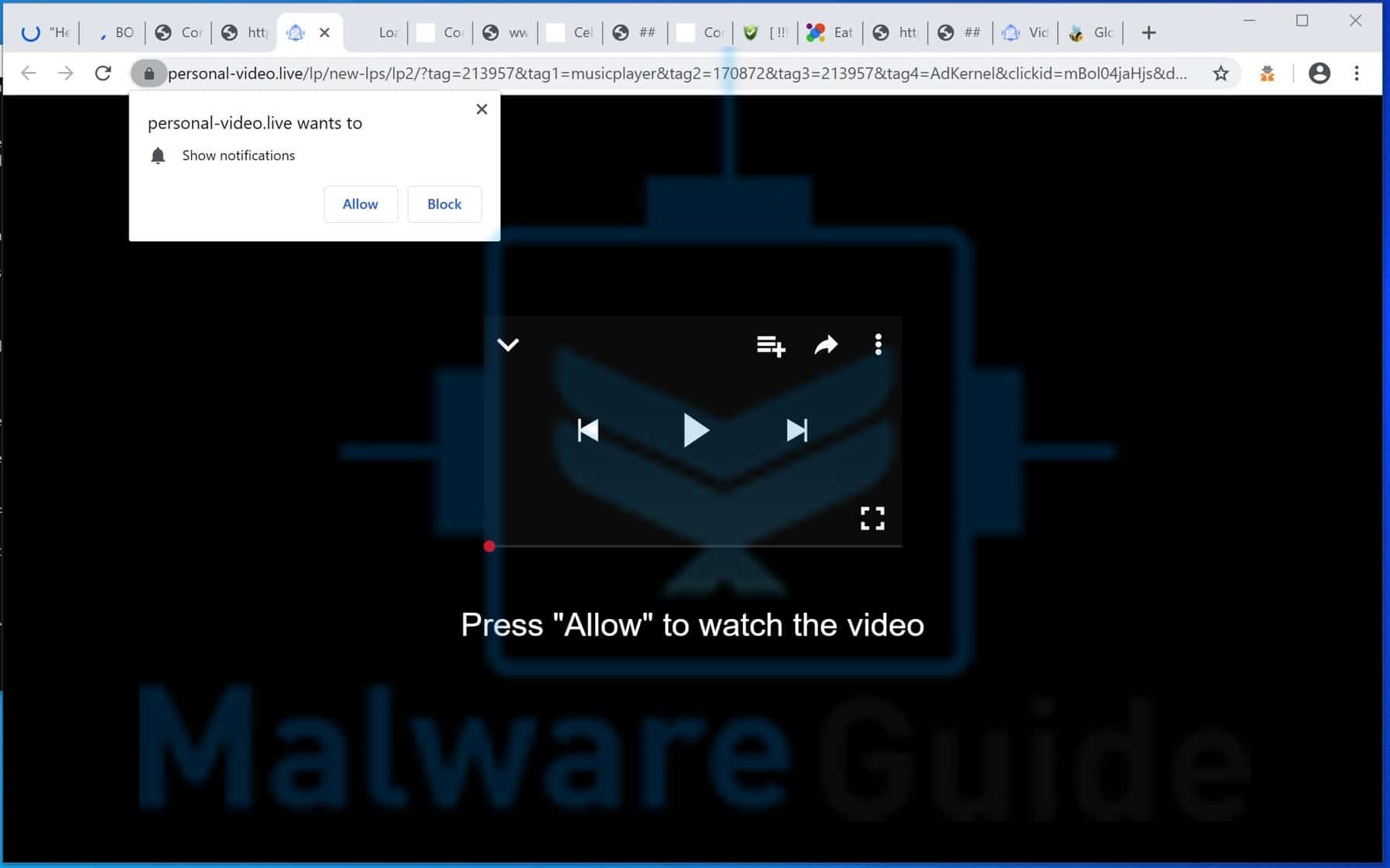 Hapus Iklan POPUP Personalvideo.live November 2023