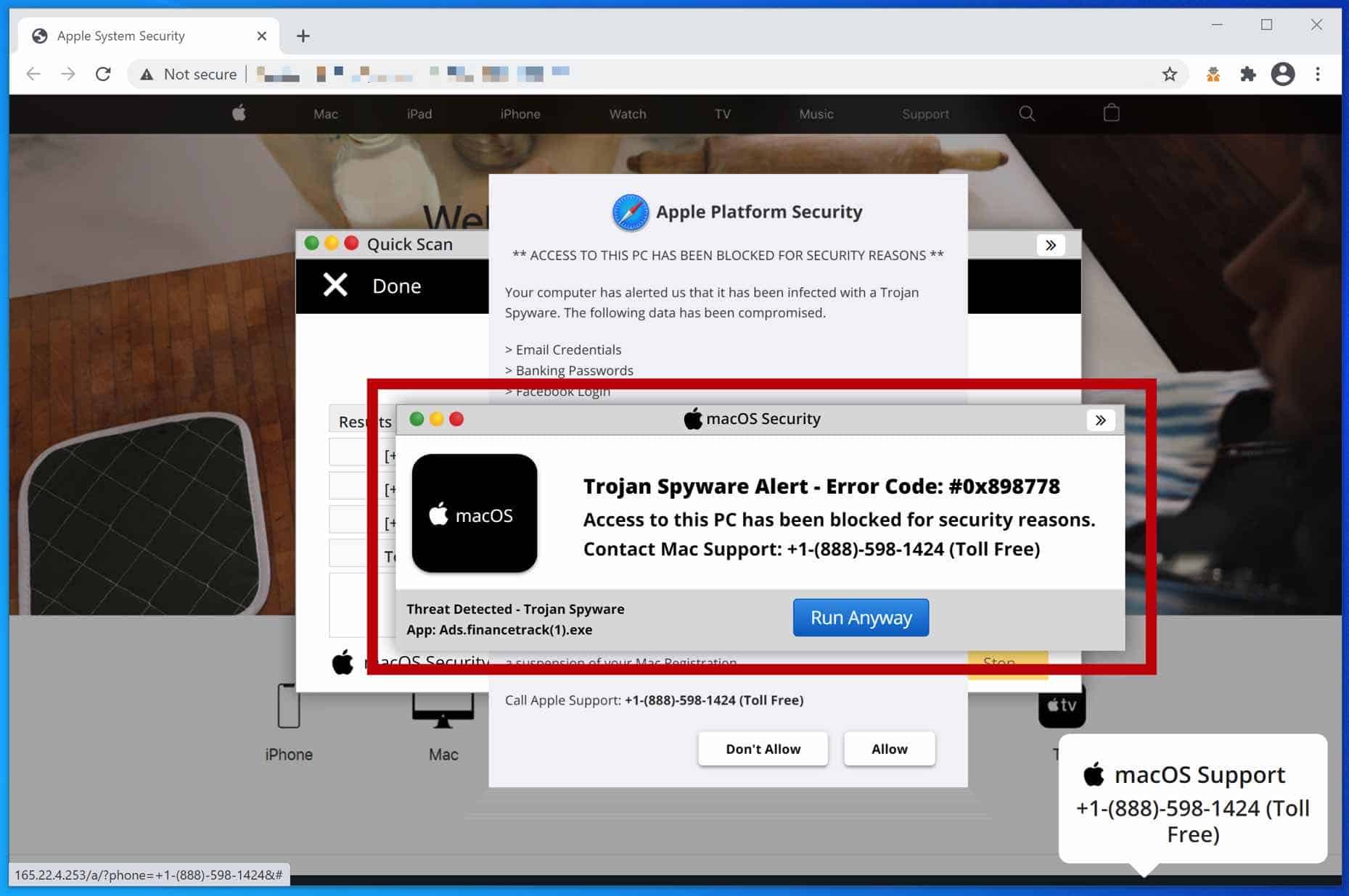 Remove Trojan Spyware Alert (Mac OS X) Virus September 2023