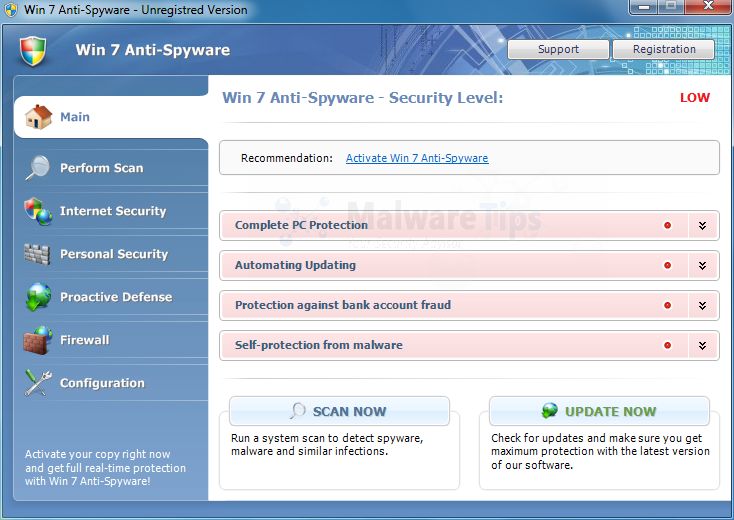 Remove Win 7 AntiSpyware (Removal Instructions)