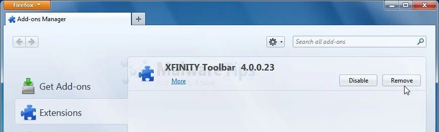 Remove XFinity toolbar and (Uninstall Guide)