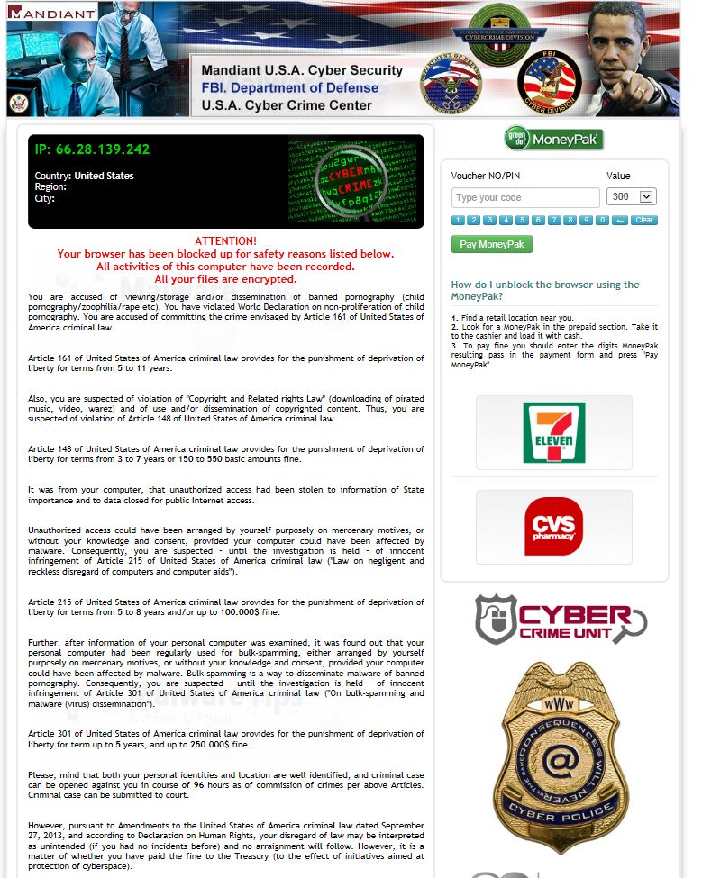 Remove "All Your Files Are Encrypted" Browser Virus (Removal Guide)