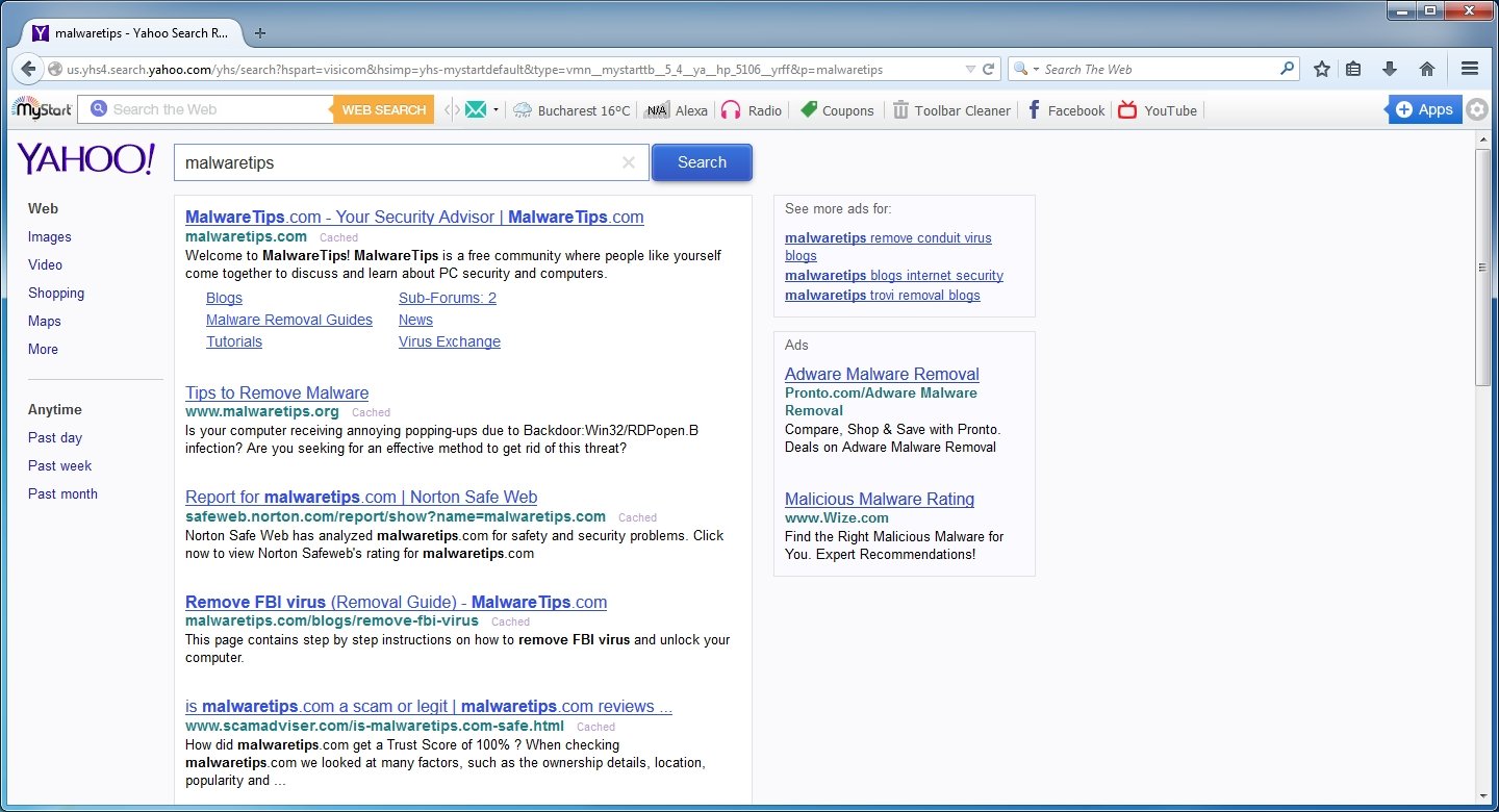 How To Get Rid Of Yahoo Redirect Virus On Windows YUAHO How To Get Rid Of Yahoo Redirect Virus On Windows YUAHO