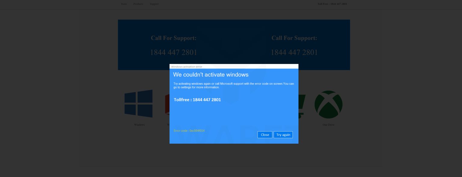 Как удалить всплывающие окна с сообщением об ошибке активации Windows