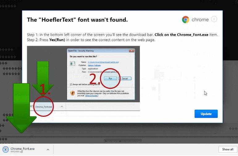 How To Remove Chrome_Font.exe Adware (Virus Removal Guide)