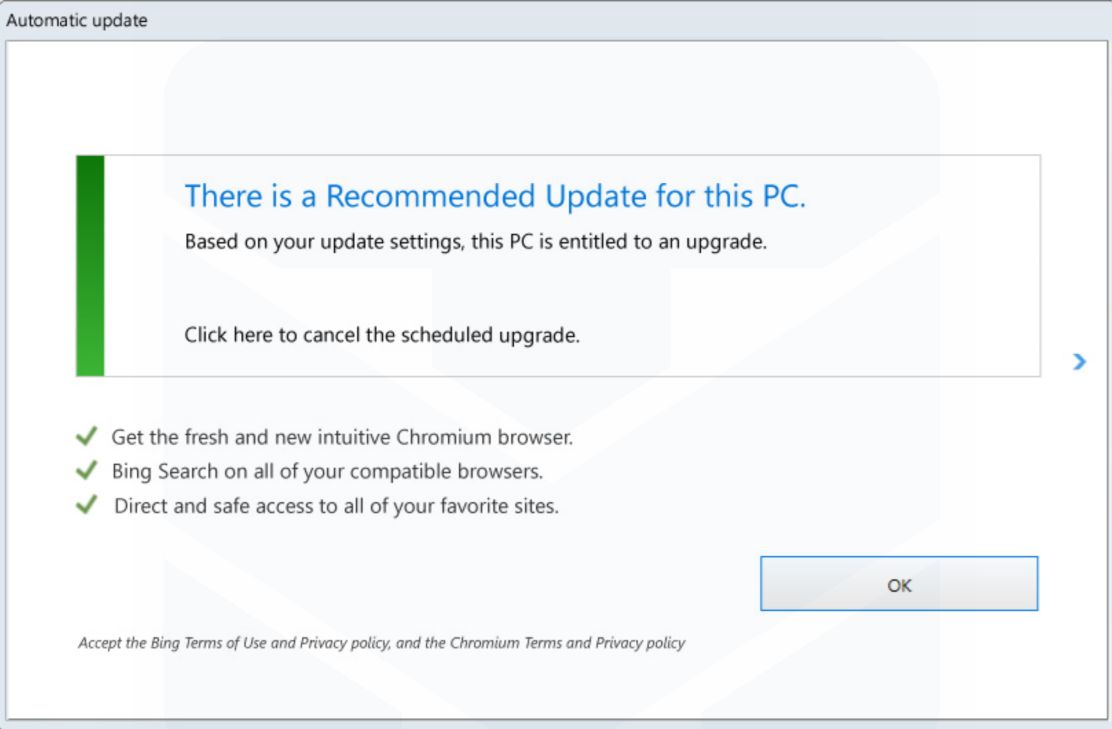 Yahoo Automatic Update Virus AHOYO