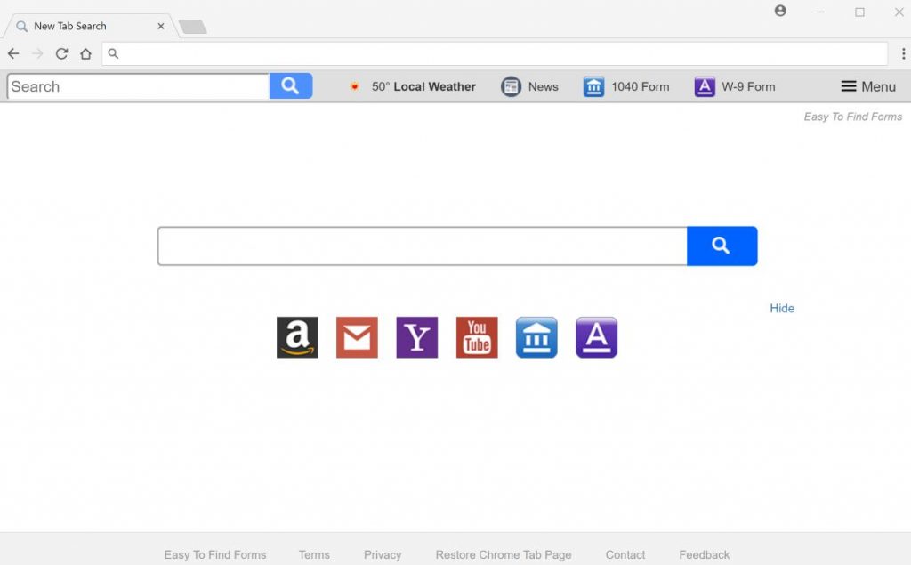How To Remove Easy To Find Forms New Tab (Virus Help Guide)