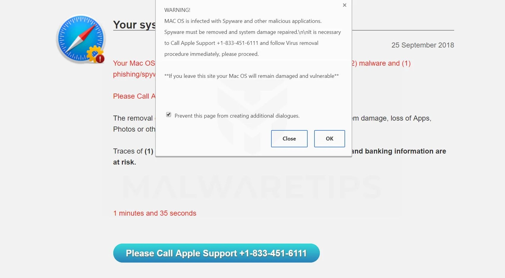 How To Remove "Please Call Apple Support" Popups (Mac Scam)
