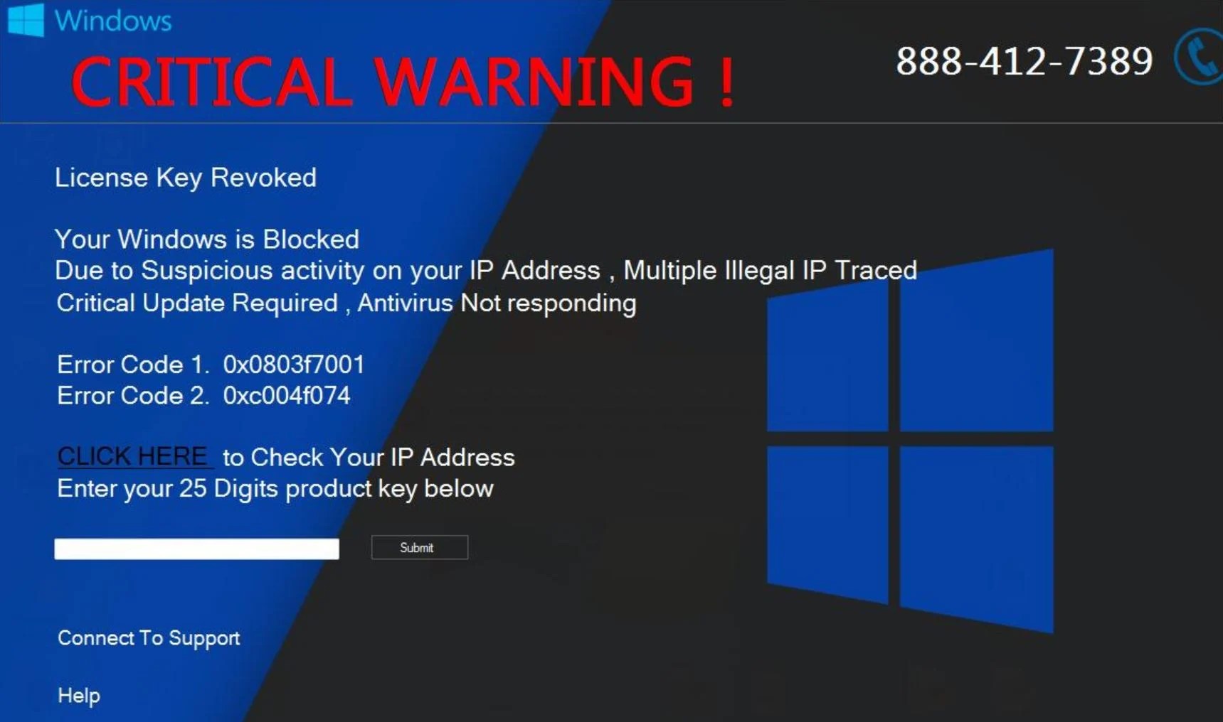 Remove "CRITICAL WARNING!" Screen Locker (Virus Removal Guide)