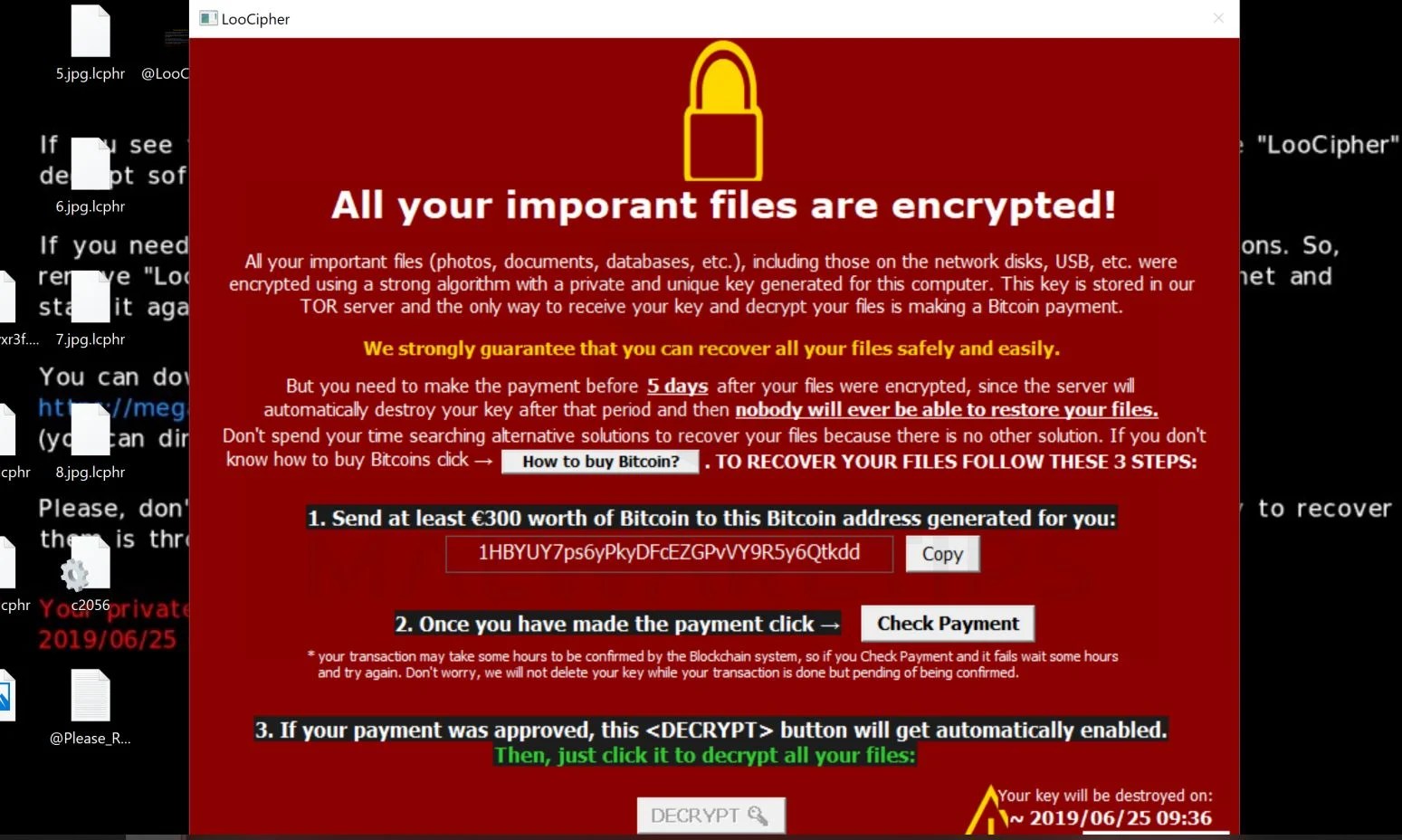 How To Remove LooCipher Ransomware (Virus Removal Guide)