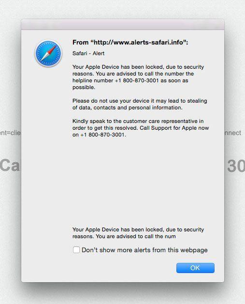 How To Remove "Apple Defender Security Center" Fake Alerts