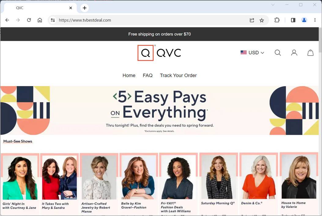 Qvc Tv Shopping Website(04)