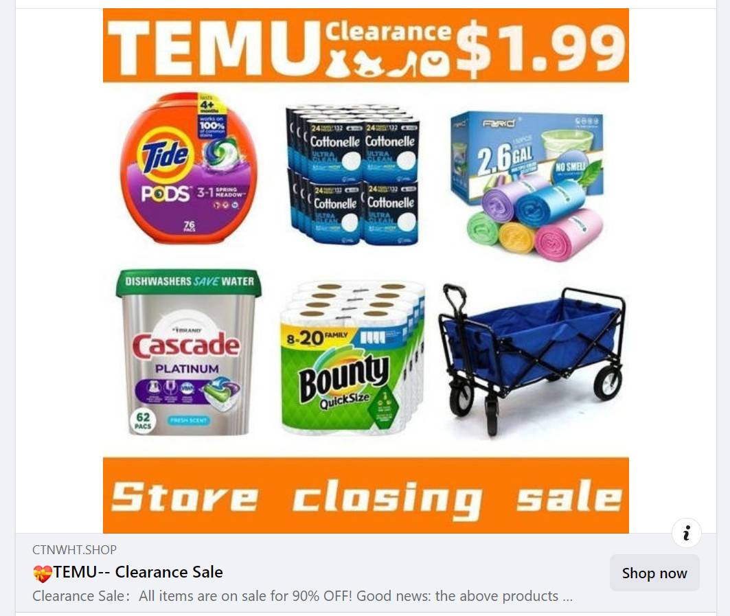 Beware Of Fake Temu Halloween Clearance Sale Scams