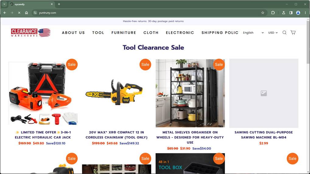 Beware Of The Viral Factory Outlet Store Closing Sale Scam