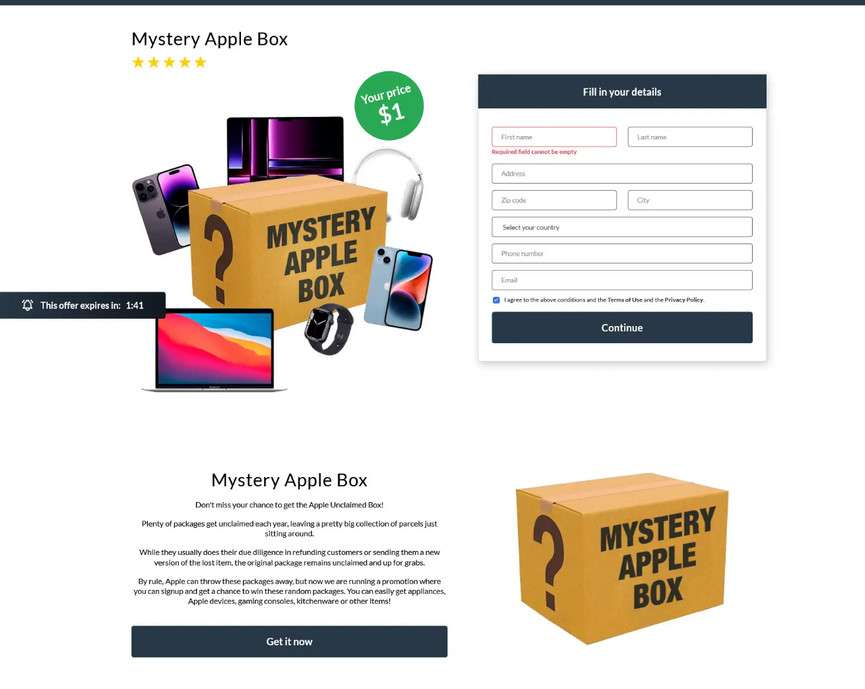 Apple Mystery Box Scam Alert What You Need To Know Now