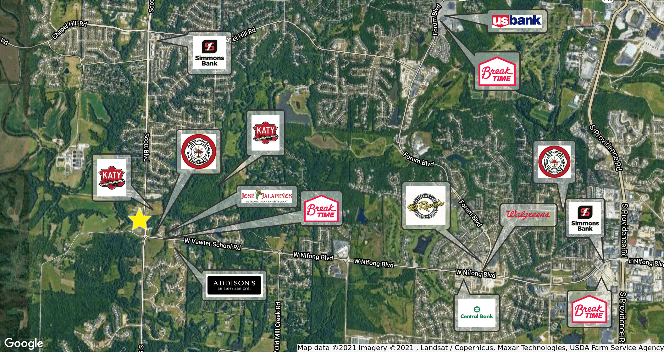 Brushwood Lake Rd. & Scott Blvd., Columbia, MO 65203 Maly Commercial