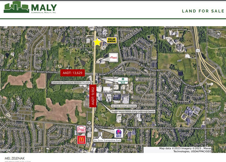 Range Line St & Brown School Rd 3.04AC Maly Commercial Realty