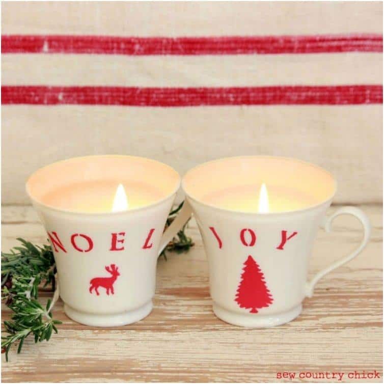 Enjoy Christmas By Soft Candle Light With 15 DIY Candle Crafts