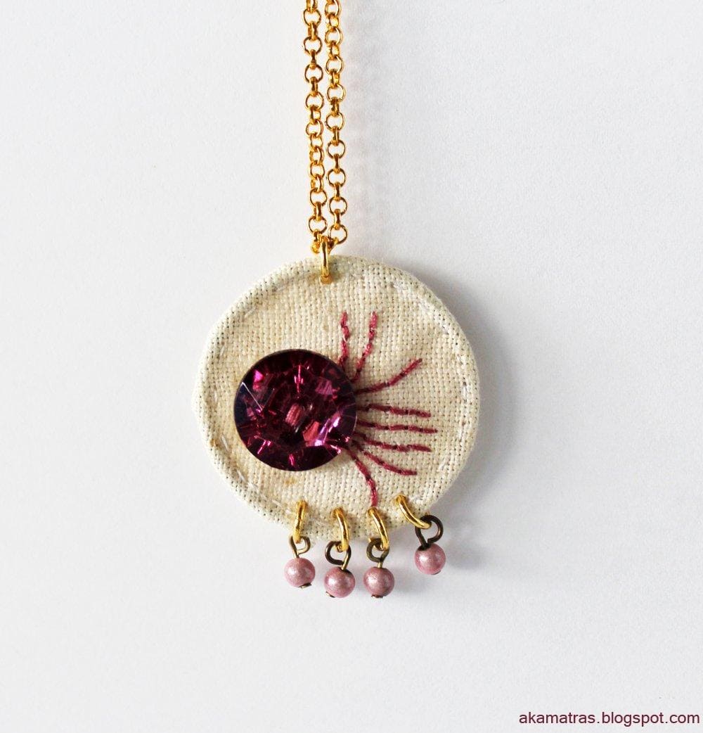 15 DIY’s To Liven Up Old Jewelry With Embroidery Thread