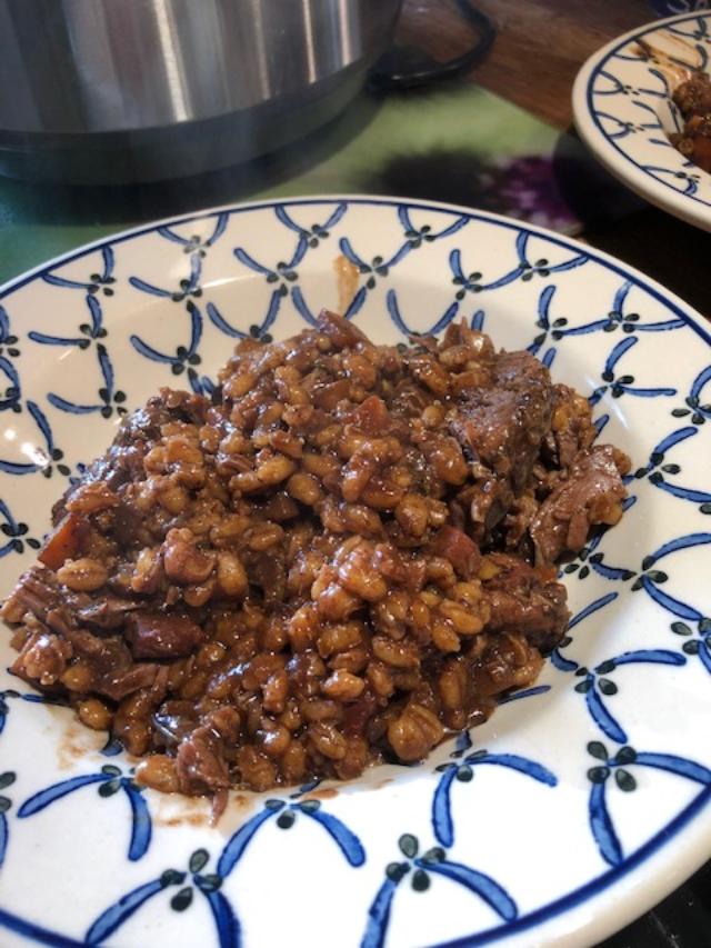 Slow cooked Guinness venison stew Mama Dolson's Bakery & Hangout