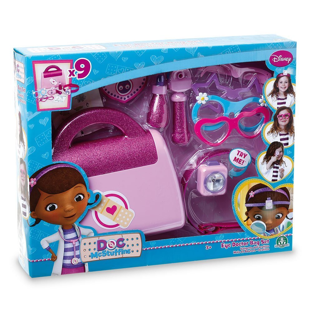 Review Doc McStuffins Eye Doctor Bag Play Set Mama Geek