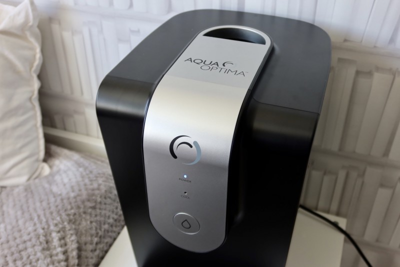 Review Aqua Optima lumi Filtered Water Chiller Mama Geek