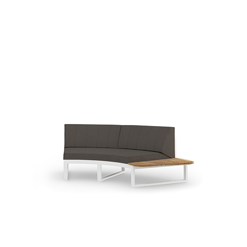 BABBO Left Hand Sectional (Teak) MAMAGREEN